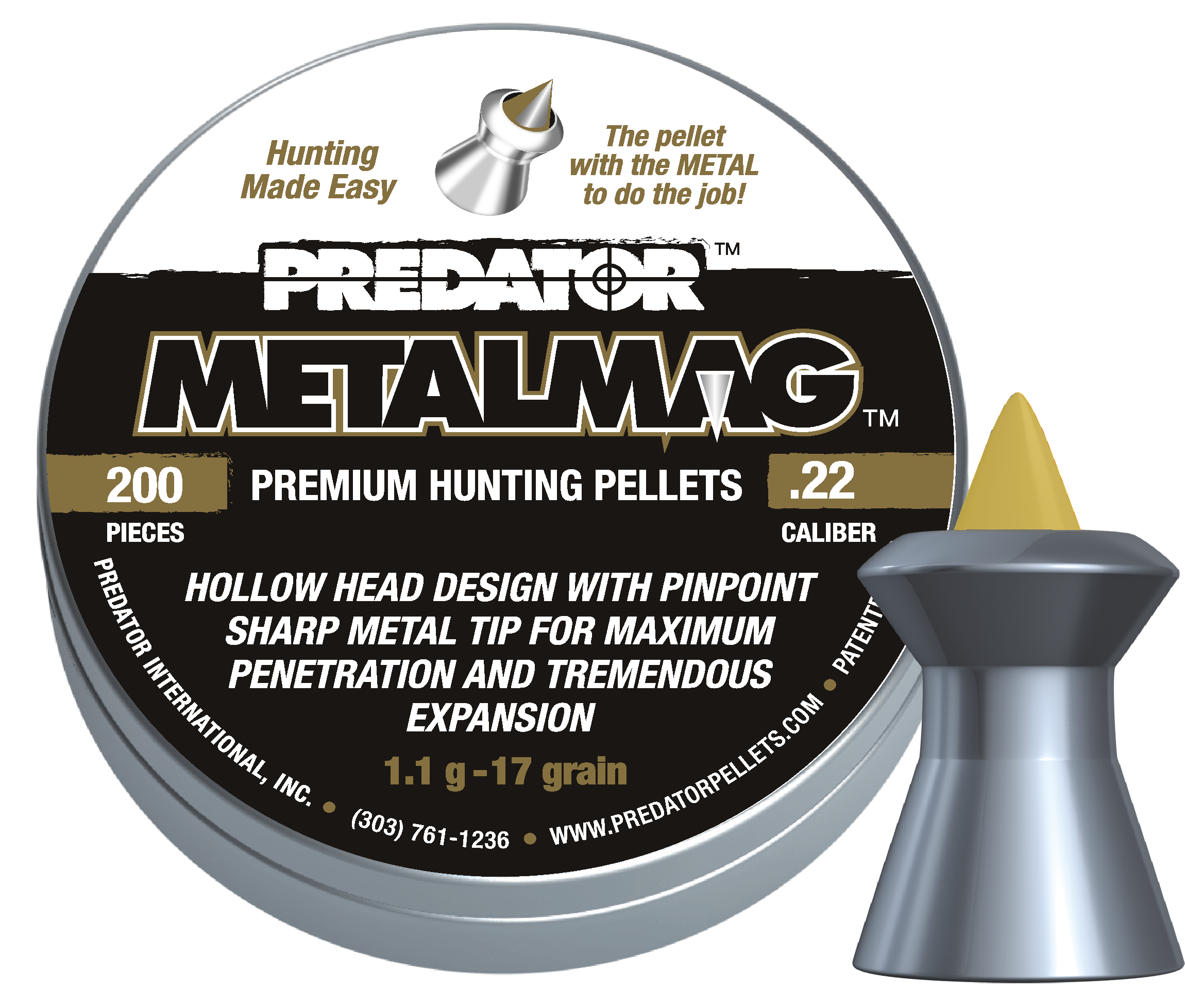 JSB Predator Metalmag, Kal. 5,5mm,