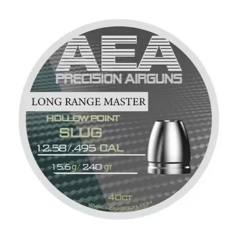 AEA Slugs Long Range Master HP, Kal. 12,58mm/.495