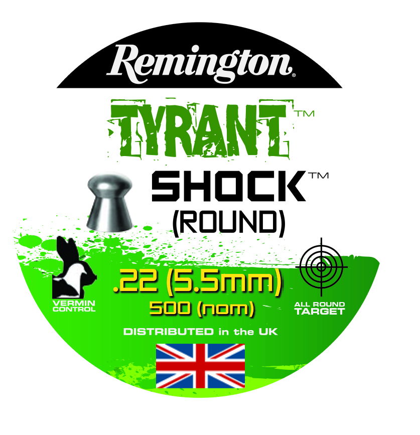 Remington Tyrant Shock Round Kal. .22 / 5,5mm, 250 Schuss
