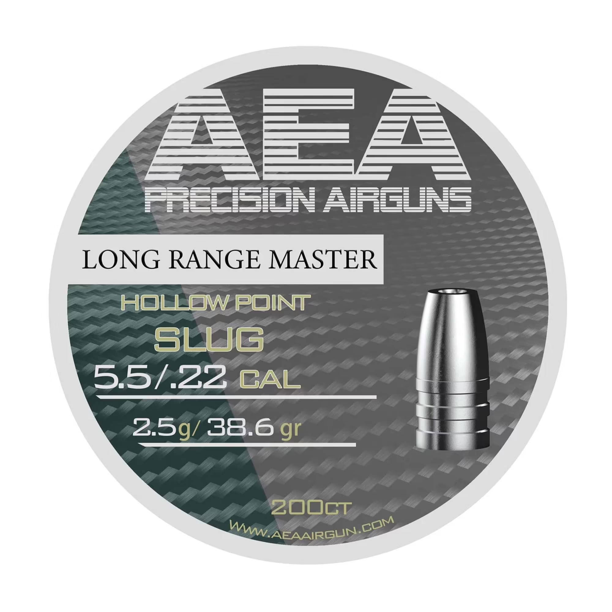 AEA Slugs Long Range Master HP, Kal. 5,5mm/.22